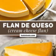 Flan de Queso (Cream Cheese Flan)