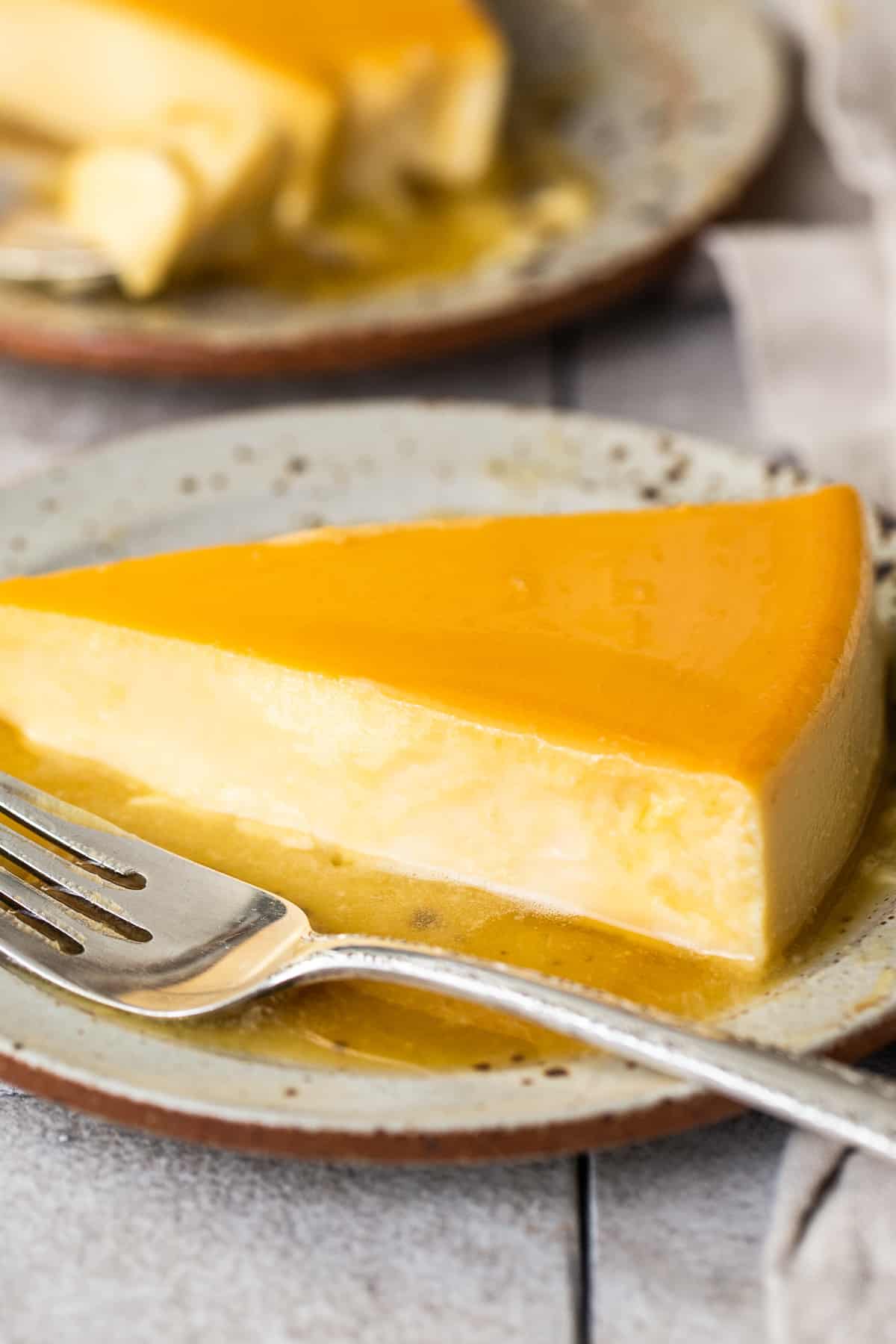 Flan de queso shop instant pot