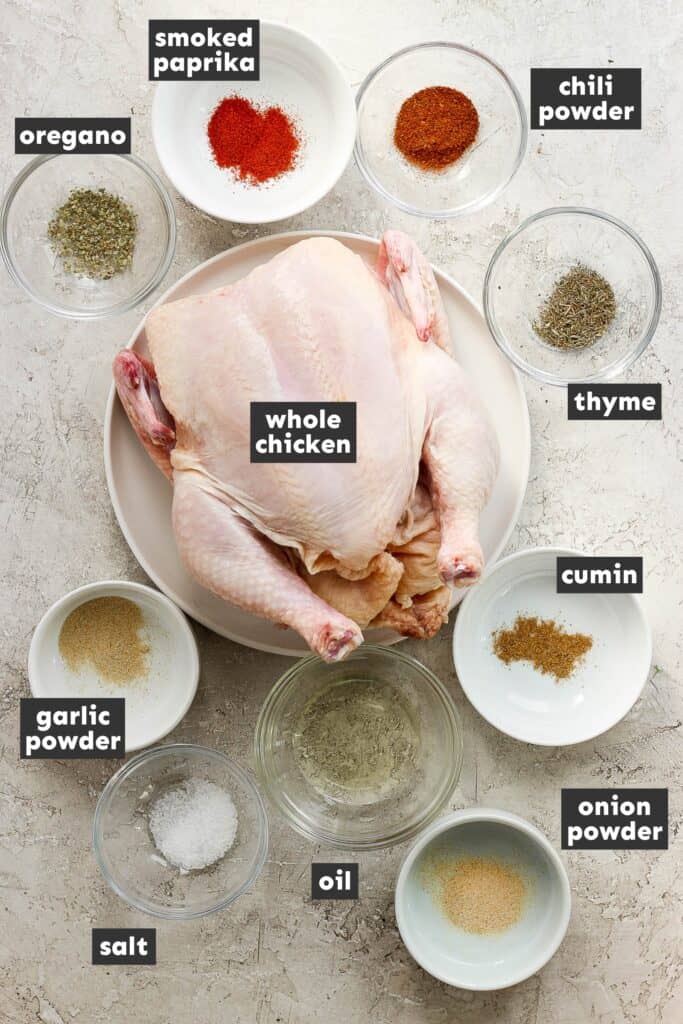Air Fryer Whole Chicken - Isabel Eats
