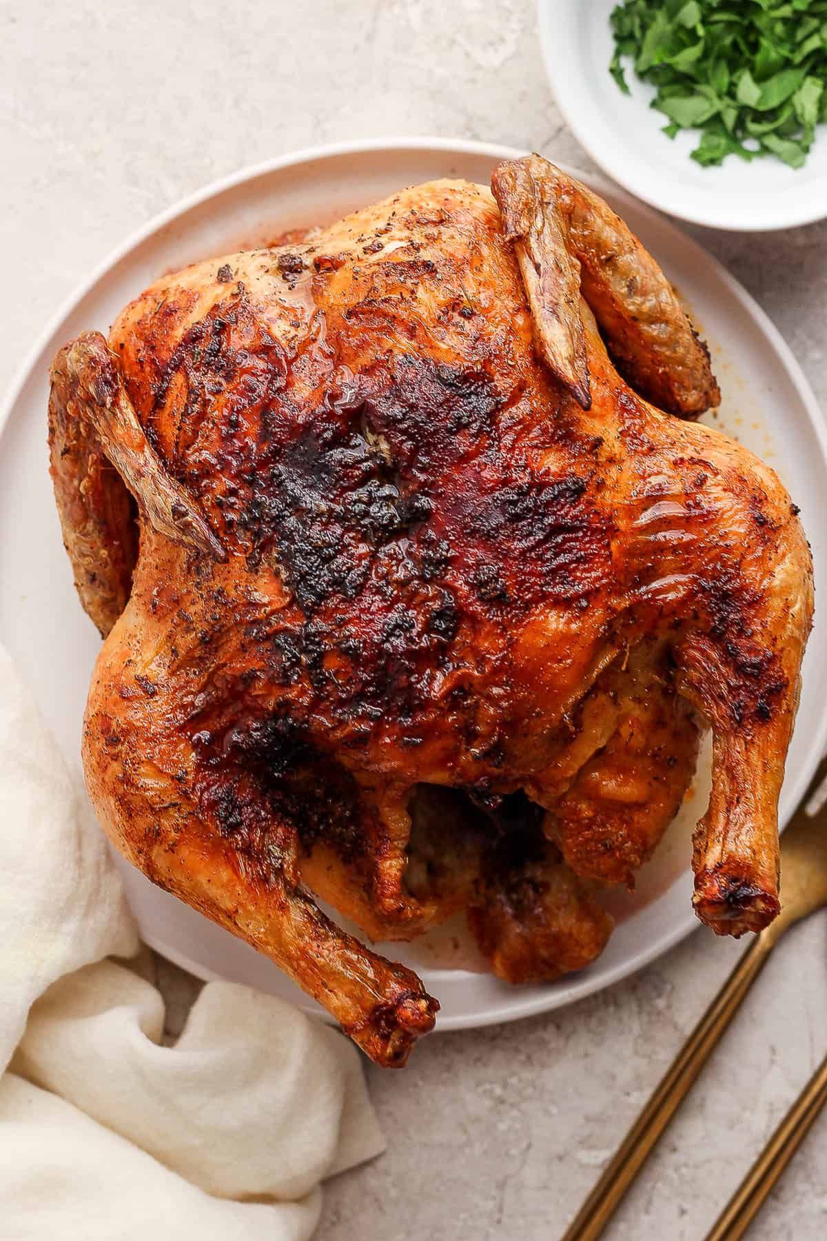 Air Fryer Whole Chicken