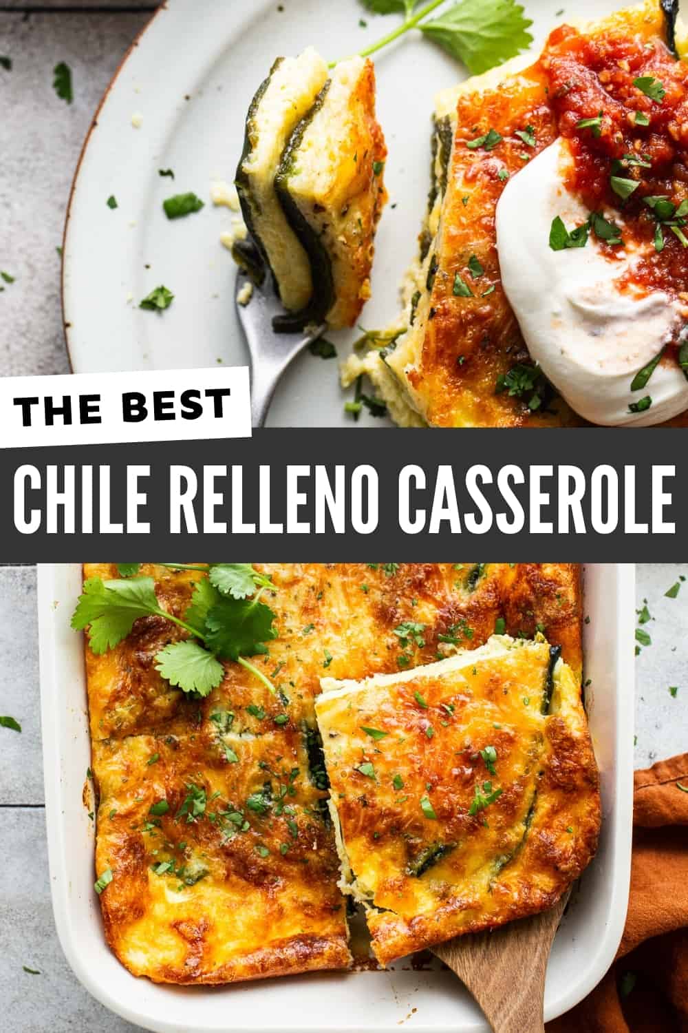 Chili Rello Chile Relleno Casserole - Isabel Eats