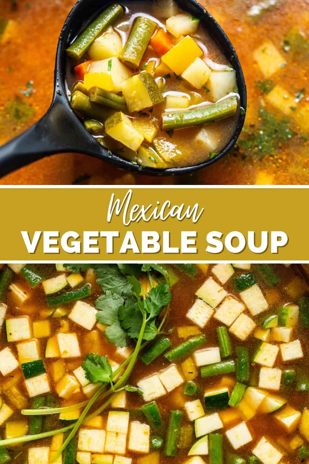 Mexican Vegetable Soup - Isabel Eats