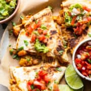 Shrimp Quesadillas