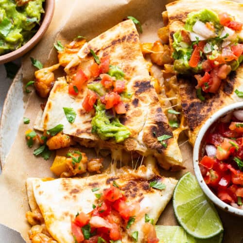 Shrimp Quesadillas