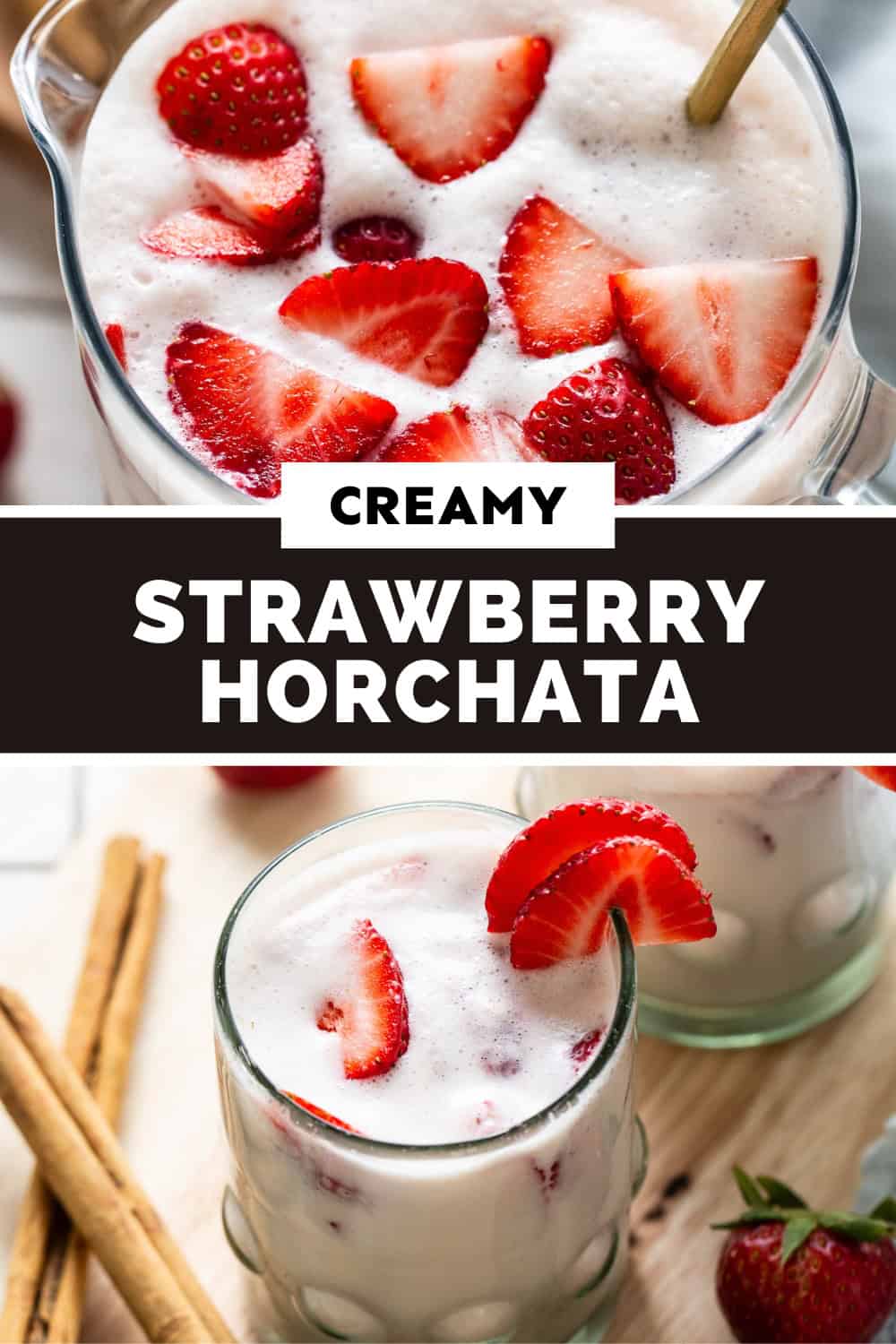 Strawberry Horchata
