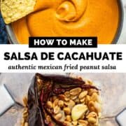 Salsa de Cacahuate recipe