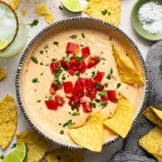 Cottage cheese queso