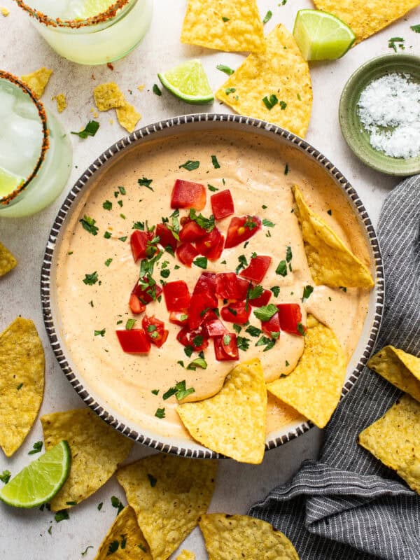 Cottage cheese queso