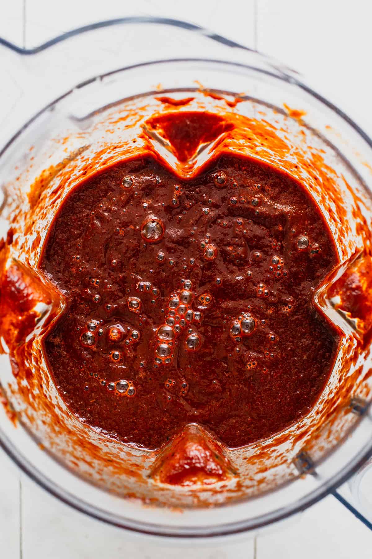 Blended chile sauce for carne adovada recipe