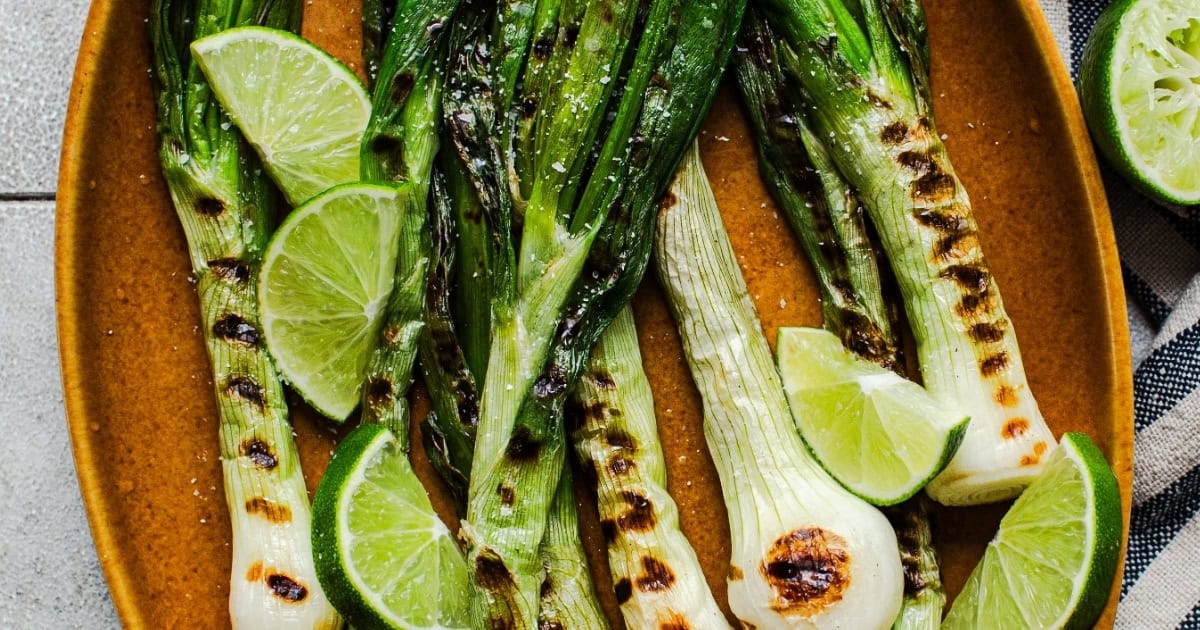 Cebollitas Asadas (Grilled Cambray Onions)