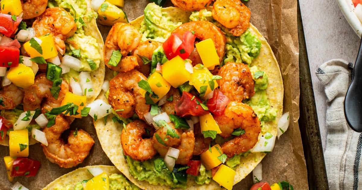 Shrimp Tostadas