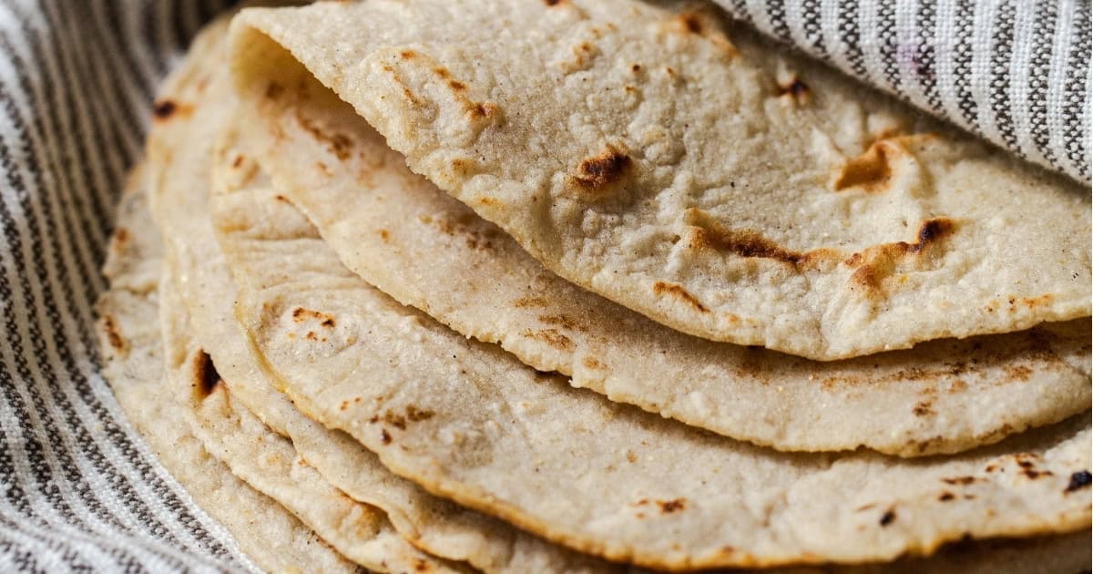 Homemade Corn Tortillas