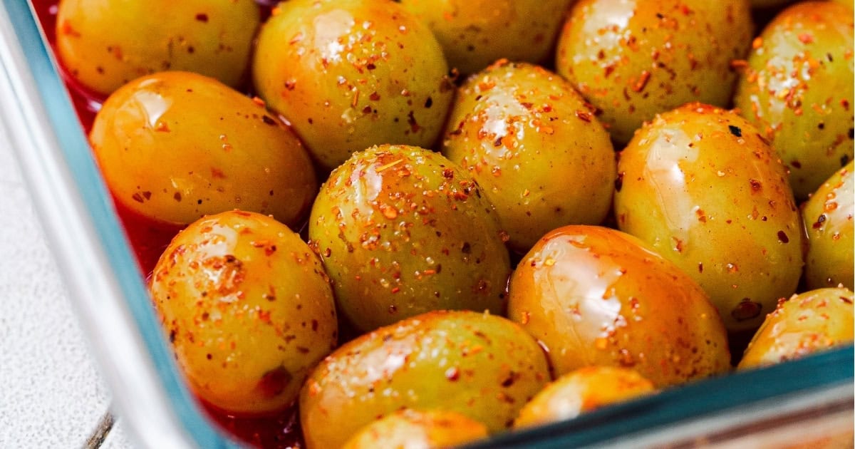 Boozy Grapes (Tequila Grapes with Chamoy)