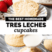 Tres Leches Cupcakes